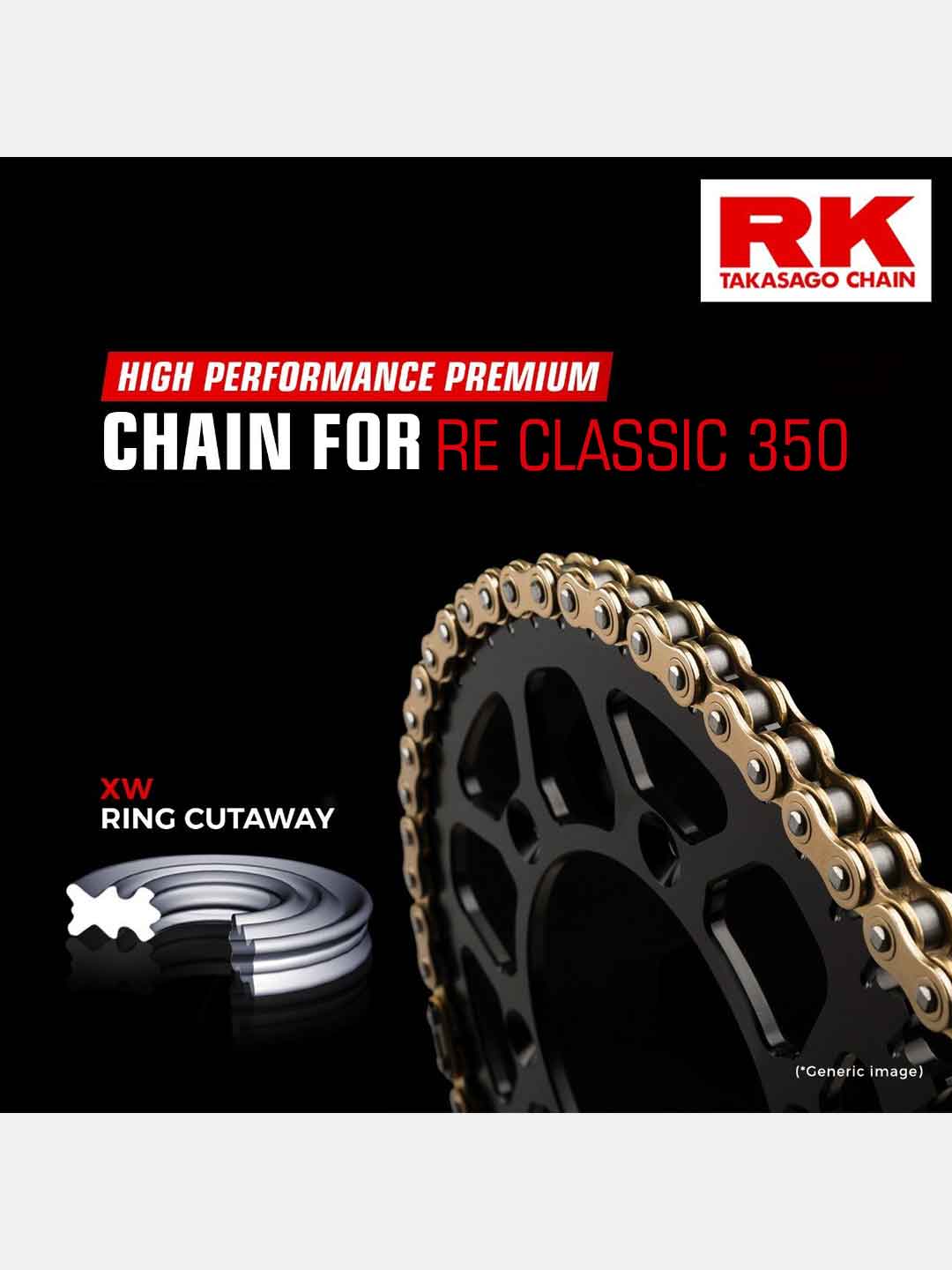 RK Chain For Classic 350 520*102L