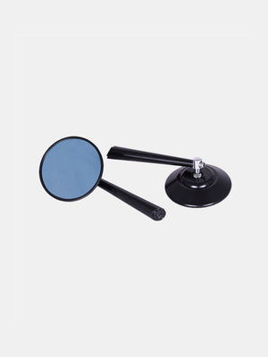 Rizoma CNC Round Mirror Black