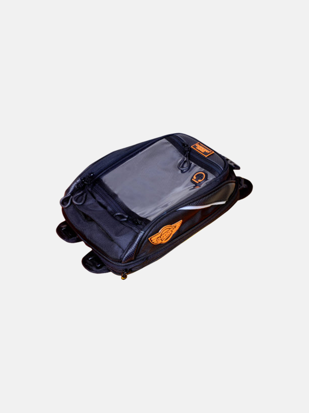 guardian gears shark mini tank bag 18l with rain cover GUARDIANGEARS Jaws Magnetic Waterproof fits on All Motorcycles with a Metal Tank from 100CC to 1000CC Car & Motorbike Guardian Gears Shark Mini 18L