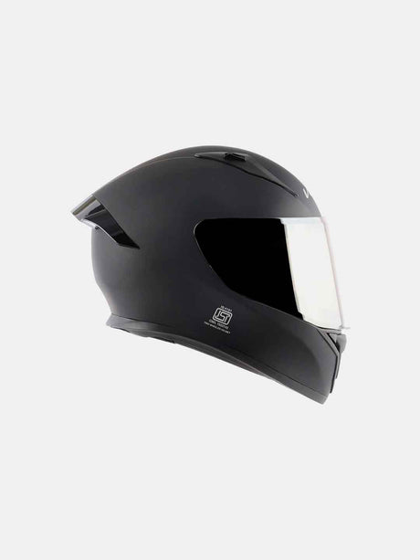 Vega Bolt Dull Black Full Face Helmet