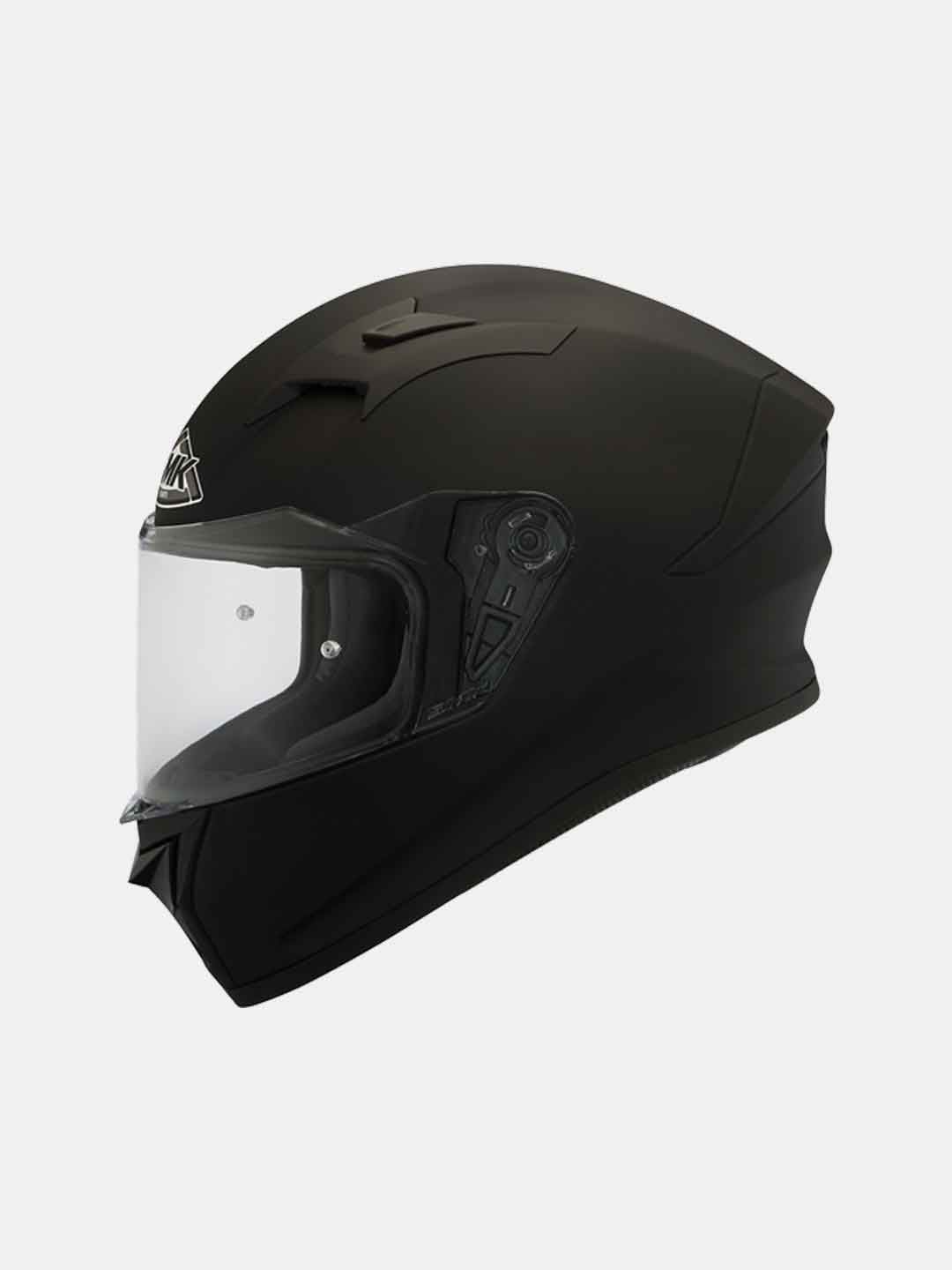 SMK Stellar Unicolor Matt Black Helmet