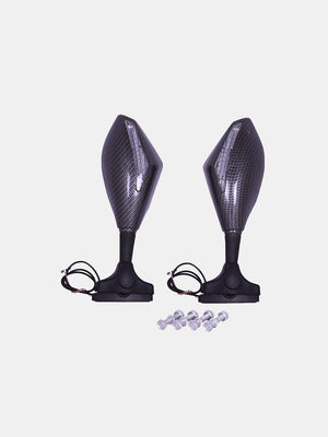 Exclusive Indicator Mirror LED Inside-carbon