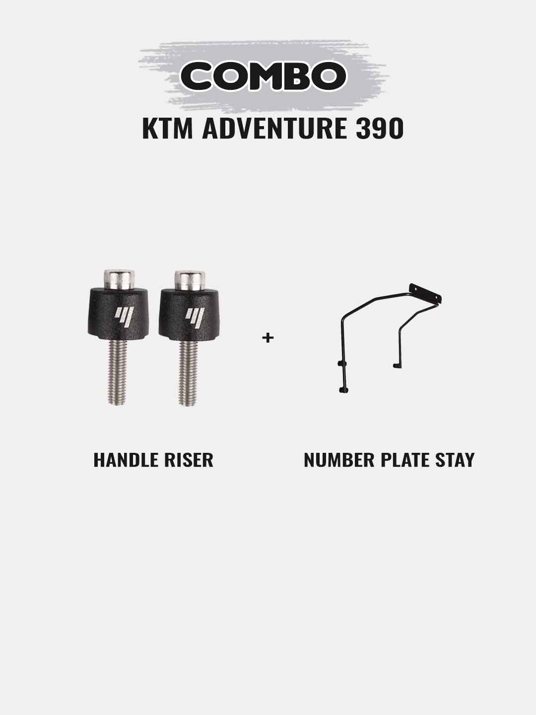 Adventure Combo-Handle Riser + Number Plate Holder