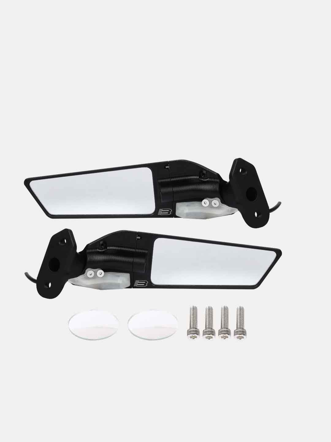 Super Stealth Rear view Mirror With Indicator For R15 V3/V4