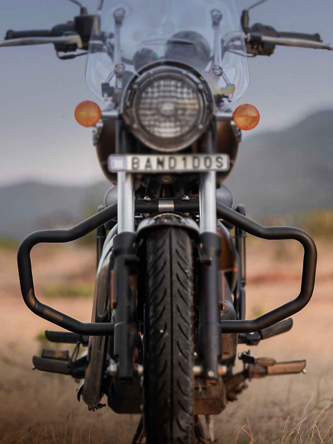 royal enfield meteor 350 engine guard