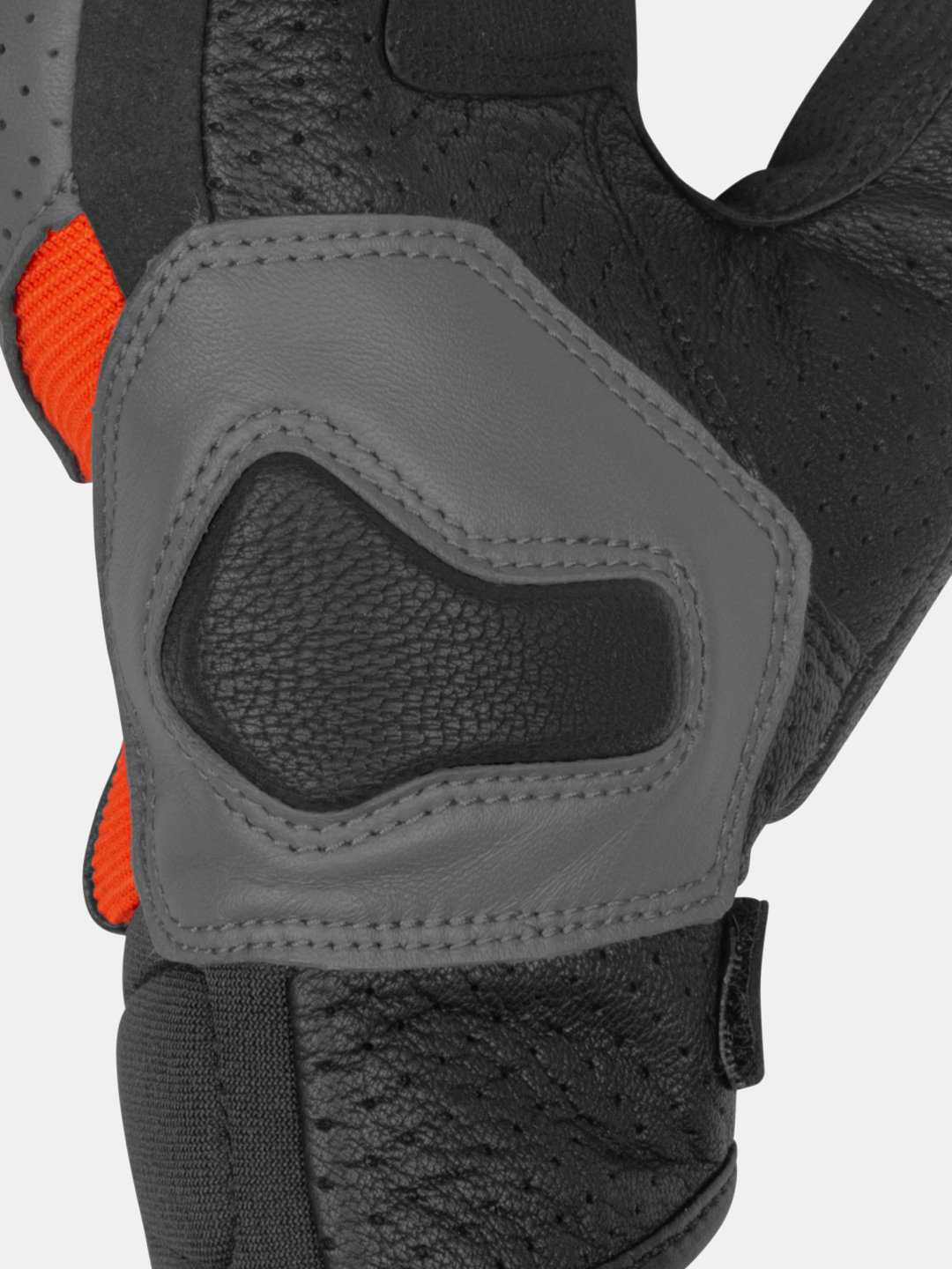 Rynox Air GT Gloves-Dark Grey Orange