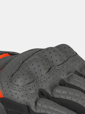 Rynox Air GT Gloves-Dark Grey Orange