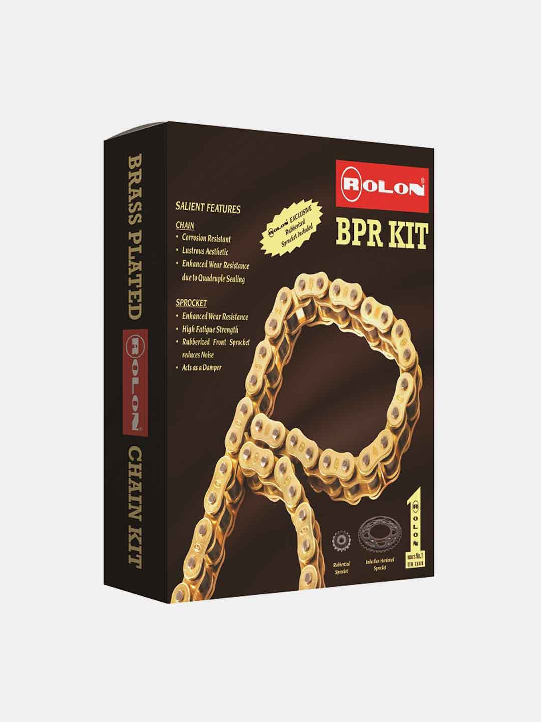Rolon Brass Chain Sprocket Kit For MT 15