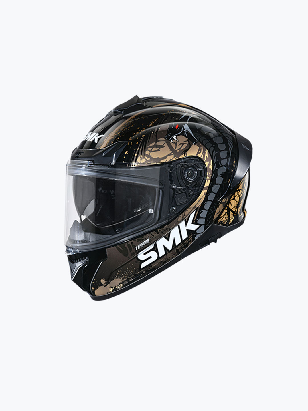 SMK TYPHOON  REPTILE GRPS GL277 BLK GOLD-L