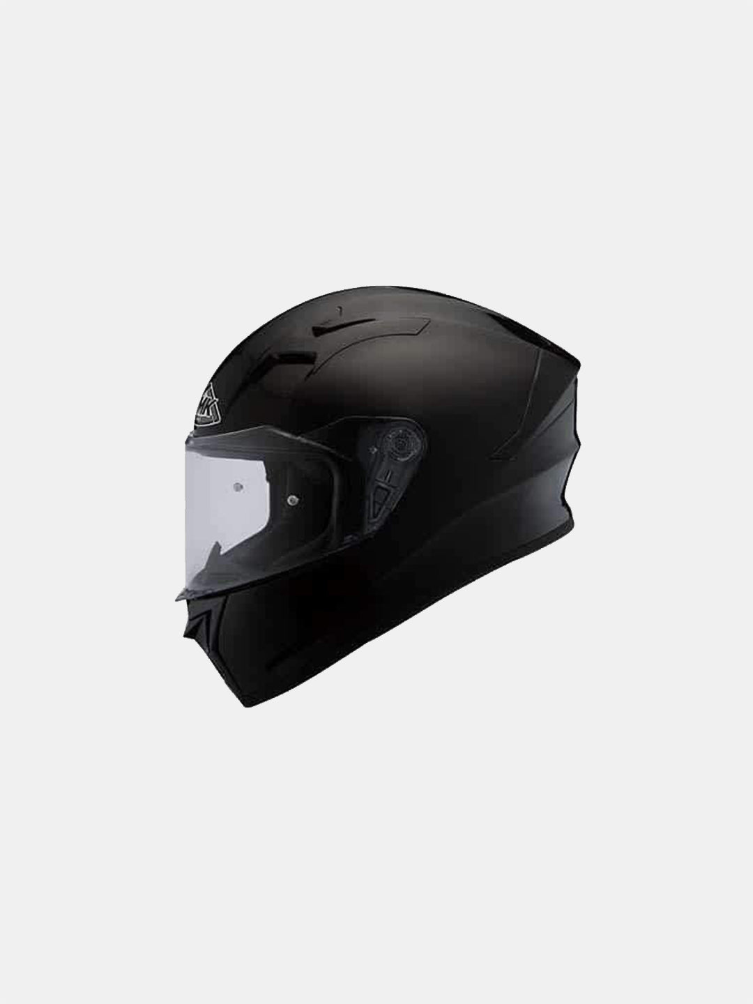 SMK Stellar Gloss Black Helmet