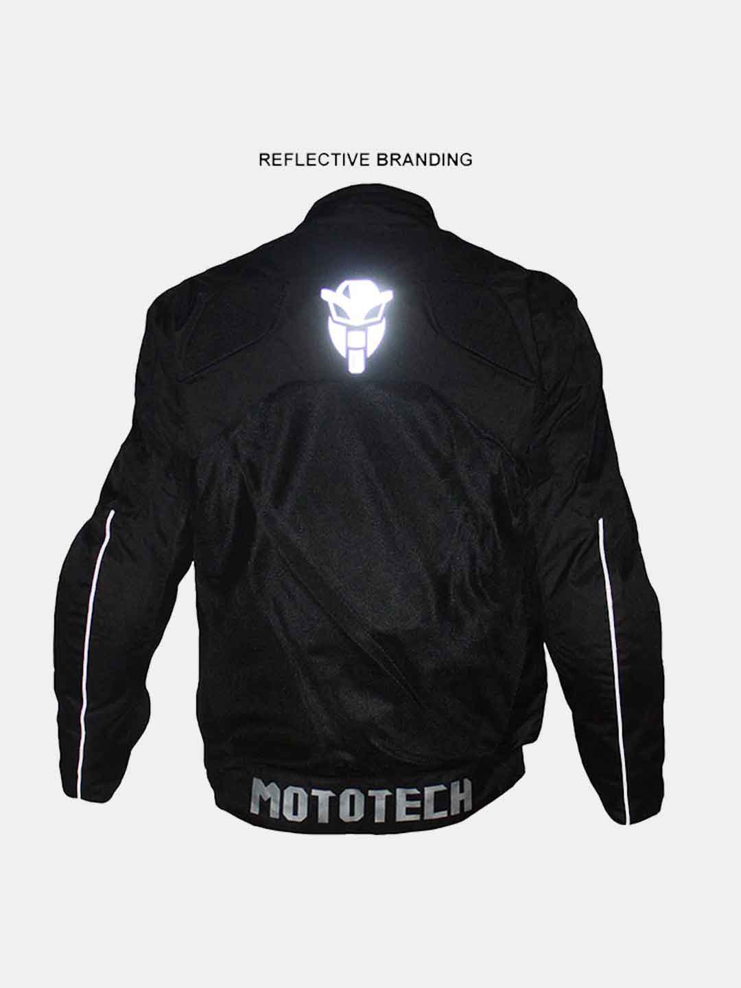 Mototech Scrambler Air Motorcycle Riding Jacket v2-Level 2-Black