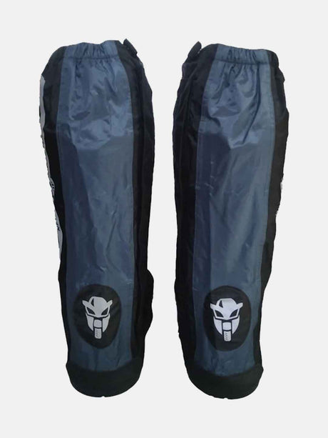 Mototech Trooper Boot Covers-Grey Black