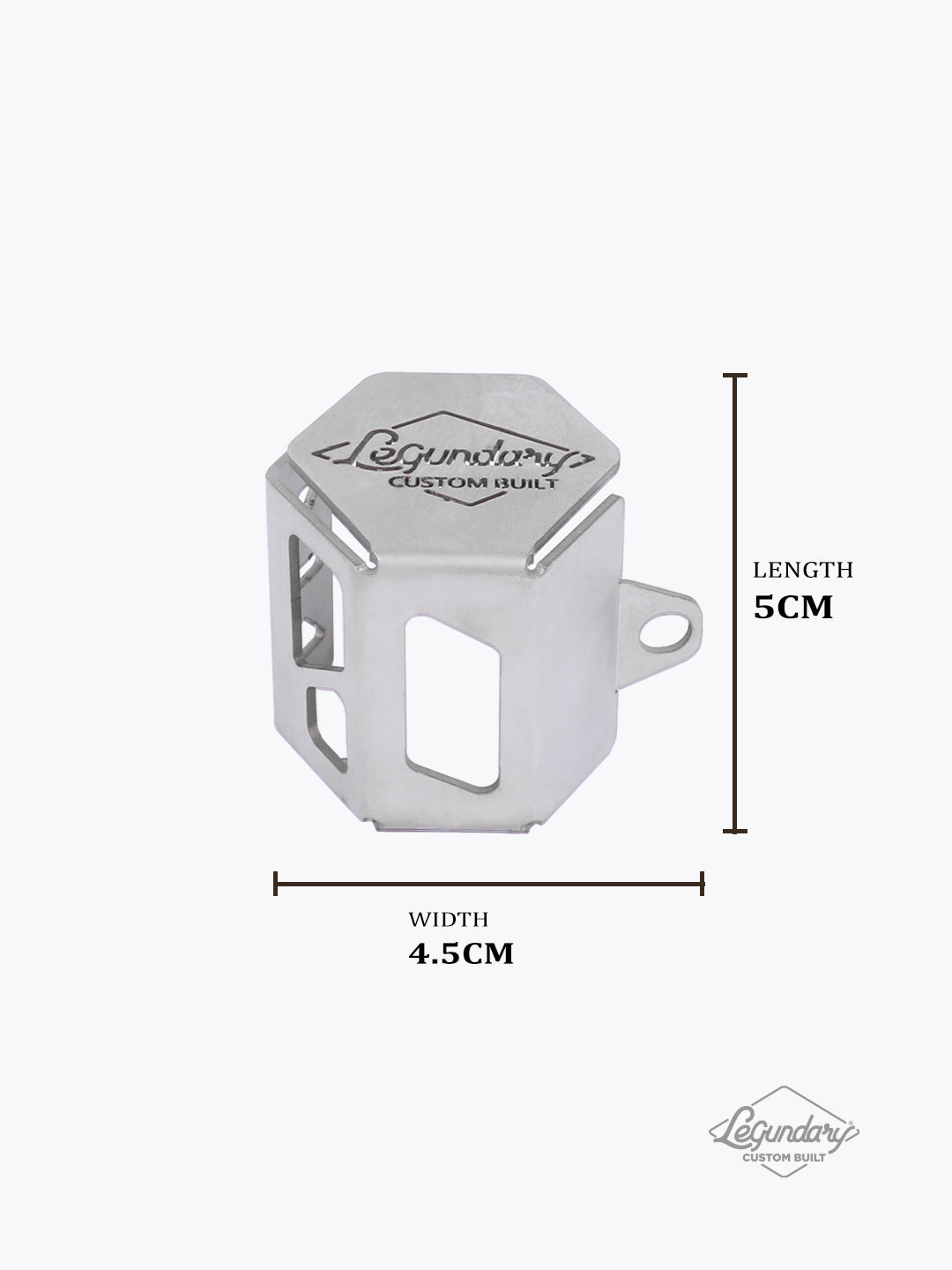 LCB Interceptor Rear Brake Fluid Cap SS