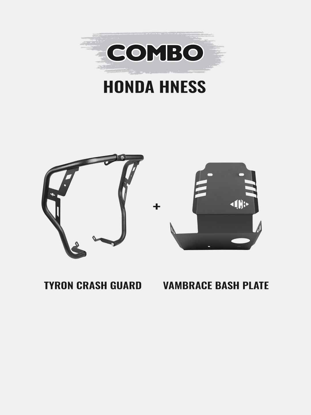 Hness Combo-Tyron  Crash Guard+Vambrace Bash Plate