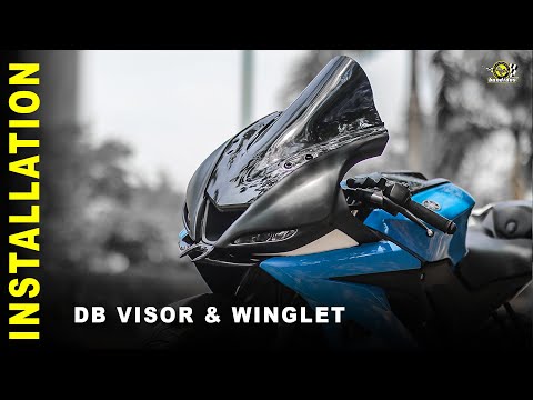 Yamaha R15 V3 DB Visor