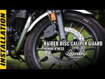 LCB hness raider front disc caliper guard