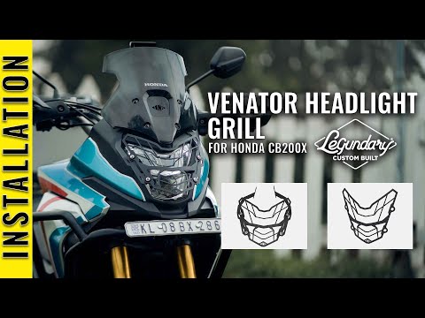 LCB CB200x Venator Headlight Grill