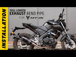 Bend Pipe For Yamaha MT 15 BS4