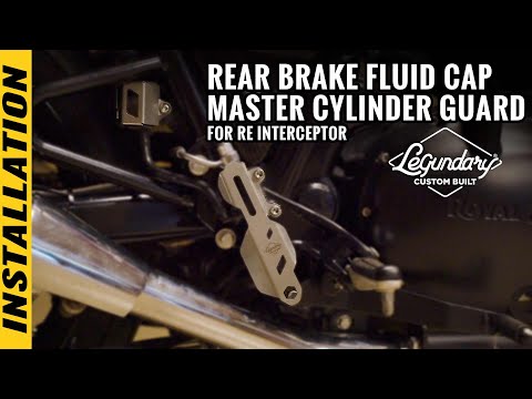 LCB Interceptor Rear Brake Fluid Cap SS