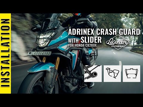 LCB CB200x Adrinex Crashguard With Slider