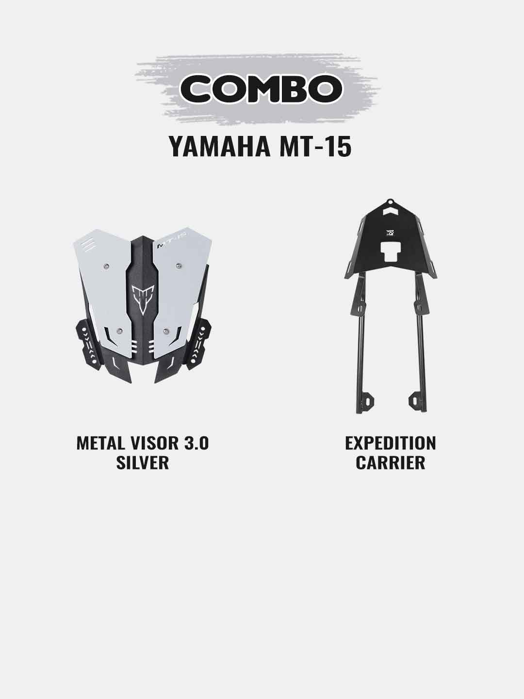 MT 15 Combo-Expedition Carrier+Metal Visor 3.0 PC