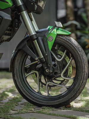 Legundary Bajaj Dominar 400 Number Plate Holder Bandidos Pitstop