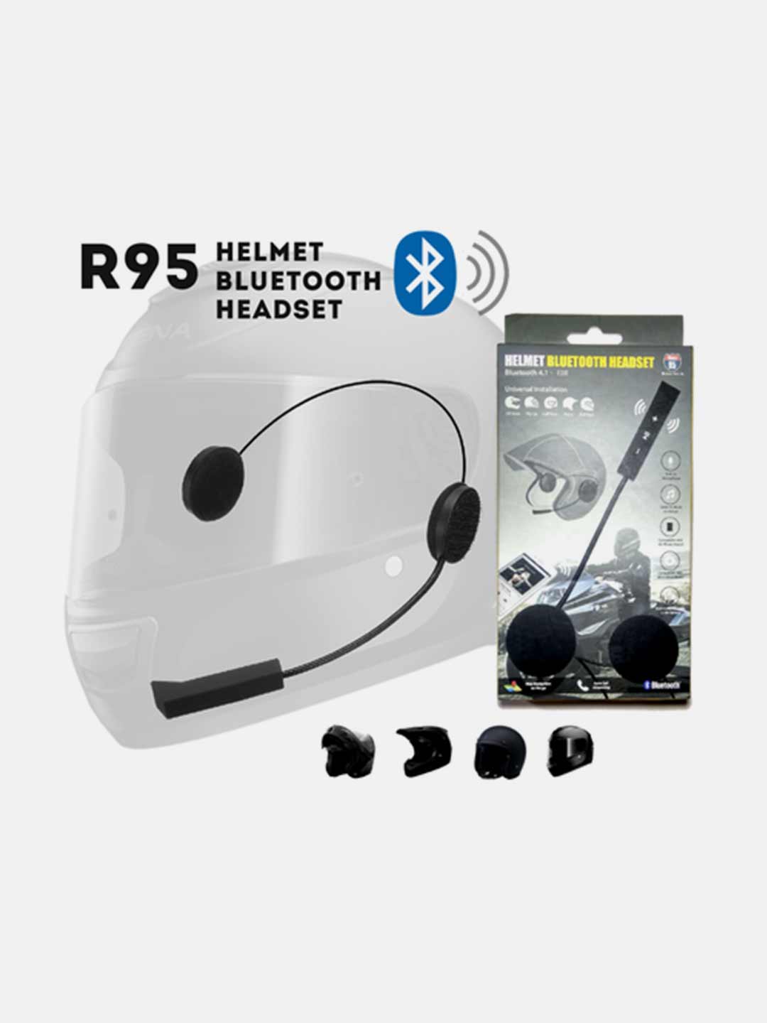 Bluetooth earphone for store helmet