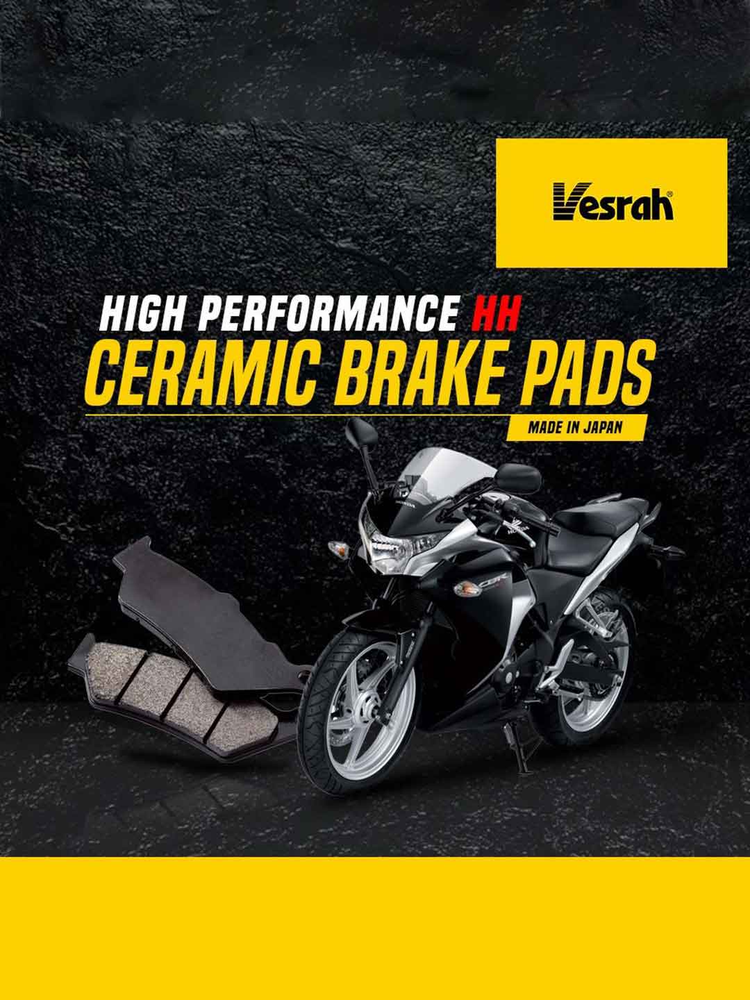 Vesrah SD167 Rear Brake Pads For Yamaha R15 V1,V2/Honda CBR 150